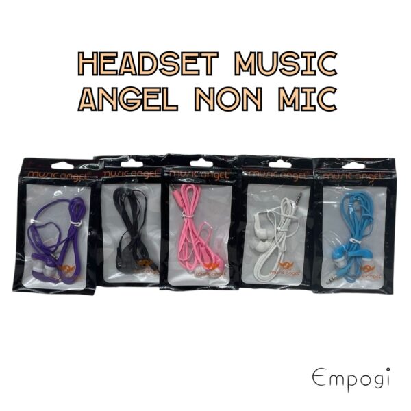 HEADSET KABEL MAKARON MUSIC ANGEL