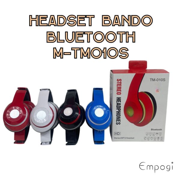 HEADSET BLUETOOTH WIRELESS TM-010S-M