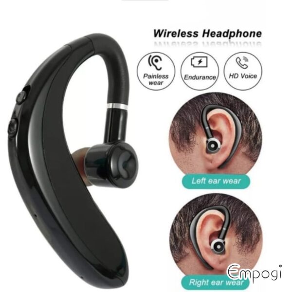 HEADSET 1 KUPING KARET HITAM