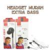 HEADSET KABEL SUPERBASS BRANDED MURAH
