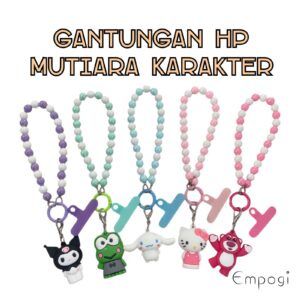 GELANG HP KARAKTER GELANG HP BANTUL KARAKTER DENGAN MUTIARA