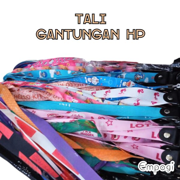 TALI HP TALI HP PANJANG MOTIF KARAKTER BRAND MEDSOS CAMPUR