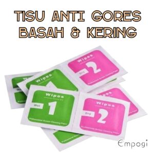 TISU TG ANTIGORES DOUBLE KERING DAN BASAH UKURAN BIASA