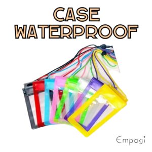 WATERPROOF CASE WATERPROOF DENGAN TALI PANJANG UKURAN XL